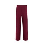 Exquise Beli Lastikli Örme Regular Pantolon, S, E25K05165006, Vişne, Kadın