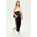 Exquise Midi Regular Rahat Kalıp Örme Etek Siyah-Zebra, XS, midi-regular-orme-etek-a24k04166002, Siyah-Zebra, Kadın