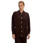 Exquise Oversize Tirko Hırka, 1, E25K05125001, Kahve, Kadın