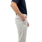 EXSPORT Erkek İtalyan Kesim Kaliteli Slimfit Bilek Boy Double Paça Kumaş Pantolon