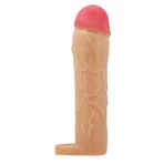Extended 5 cm Uzatmalı Halkalı Gerçekçi Penis Kılıfı – Hani