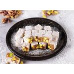 Extra Bol Antep Fıstıklı Çifte Kavrulmuş Pudra Şekeri Kaplı Lokum - 1 KG
