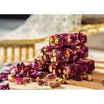 Extra Bol Antep Fıstıklı Steril Gül Yaprağı Kaplı Parmak Lokum - 1 KG