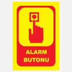 Extra Fix 16x24 cm Pvc Yangın Alarm Butonu Levhası