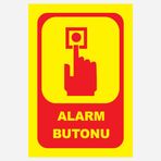 Extra Fix 16x24 cm Pvc Yangın Alarm Butonu Levhası
