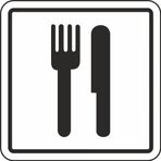 Extra Fix Pvc Restaurant Uyarı Levhası