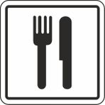 Extra Fix Pvc Restaurant Uyarı Levhası