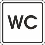 Extra Fix Pvc WC Uyarı Levhası