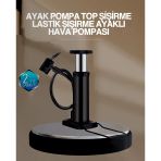 Extra Güçlü Ayak Pompası Otomobil Motosik Bisik Uyumlu