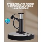 Extra Güçlü Ayak Pompası Otomobil Motosiklet Bisiklet Uyumlu Midastech - Çok Renkli