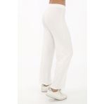 Extra Yumuşak Uzun Viskon Pantolon Home&Outdoor-Krem