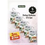 Extrem Marsilya Sabunu Dolap ve Çekmece Kokusu | 5'li Set - Güve ve Neme Karşı - Çeyizlik ve Gardırop için