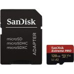 Extreme Pro 128 GB Microsdxc Hafıza Kartı SDSQXCY-128G-GN6MA, 170 Mb/sn'e Kadar