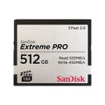 Extreme Pro Cfast 2.0 Hafıza Kartı, 512 GB - SDCFSP-512G-G46D - Standart