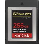 Extreme Pro Cfexpress Hafıza Kartı Tip B 256 GB (1.700 Mb/s Okuma, 1.200 Mb/s Yazma, Rescuepro Deluxe, Sorunsuz Raw Videolar, 4k, Xqd Uyumluluğu)