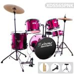 Extreme Xds565pnk Pembe Bateri Seti | Özel Renk Çocuklar Ve Gençler İçin