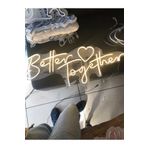 Extremmotif Better Together Neon Led Tabela 80x35cm