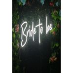 Extremmotif Bride To Be Neon Led 80cmx34cm Neon Tabela Düğün Nişan Organizasyon