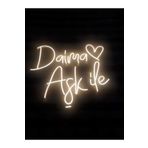 Extremmotif Daima Aşk Ile Neon Led Neon Tabela