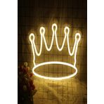 Extremmotif Kral Taçı Neon Led Tabela Yalı Çapkını Özel