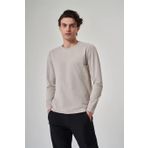 Exuma 1512129 Gri Uzun Kollu Erkek T-shirt
