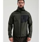 Exuma 2011120 Koyu Haki Softshell Erkek Mont