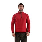 Exuma 2312002-677 Bordo Yarım Fermuarlı Erkek Polar