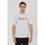 Exuma Erkek Baskılı T-Shırt 1412058 - White