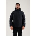 Exuma Erkek Kayak Mont 2411002 Siyah Polyester Astarı ile Su Geçirmez Özellikte Spor Giyim