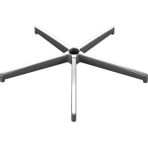 Exvega Oyuncu Ofis Çalışma Koltuğu Uyumlu Krom Kaplama 67cm Metal Yıldız Ayak
