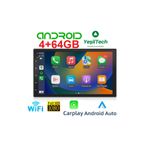 EXVOL 7 Inc Android Multimedya 4gb Ram 64gb Hafıza Hd Ips EkraN Double Teyp+ AHD PARK KAMERASI HEDİYE