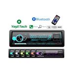 Exvol Araba Oto Teyp 7 Renk Çift Usb Sd Aux Bletooth Çift Amfi