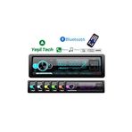 Exvol Exw-22 Yeni Model Araba Oto Teyp Bluetooth Çift Usb Girişli 7 Renk Degişen Sd-Aux Çift Amfi Çıkışı
