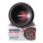 Exvol Wondex 1000W 350Rms 30Cm Bass Subwoofer Profesyonel Hoparlör (Türkiye Üretim)