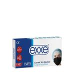 Exxe Cerrahi Siyah 10'lu Yüz Maskesi
