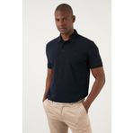 Exxe EX661D Lacivert Erkek Polo T-Shirt