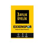 Exxen Reklamsız Spor 3 Ay Üyelik