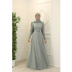 exxitcollection Roza Tesettür Abiye Elbise