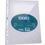 Exxo 100'lü A4 Delikli Poşet Dosya