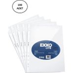 Exxo Poşet Dosya 100 Adet Lite A4 Pp