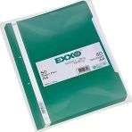 Exxo Telli Dosya Plastik A4 Yeşil Tt125--50 Li