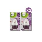 EXXTREM 2 Adet Leylak - Yasemin Cam Küre Oda ve Araba Kokusu | Altın Tropik Serisi Ortam Kokusu (2x100ml)