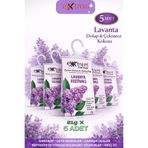 EXXTREM Lavanta Dolap ve Çekmece Kokusu 5’li Set – Doğal Esans Güve ve Neme Karşı, Çeyizlik & Gardırop İçin