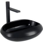 EY-4710S Tezgah Üstü Lavabo Parlak Siyah