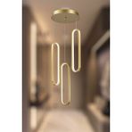 Ey Shop Modern Eskitme 3'lü Nordic Sarkıt 3 Renk (Beyaz&sarı&günışığı) LED Avize - Eskitme - Gold