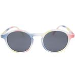 Eye Connection Oval Unisex Güneş Gözlüğü, Çok Renkli, Plastik Çerçeve, Füme Polarize UV400 Cam