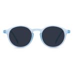 Eye Connection Wıllıam Unisex Oval Güneş Gözlüğü, Füme, Plastik Çerçeve, UV 400 Polarize Lens