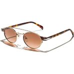 Eye Of Horus EOH4019 C5 Leopar Metal Unisex Güneş Gözlüğü