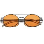 Eye Of Horus EOH5001 C1 Turuncu Ultra Hafif Metal Pilot Unisex Güneş Gözlüğü - Siyah