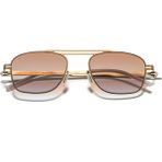 Eye Of Horus EOH5004 C3 Kahverengi Ultra Hafif Metal Kare Unisex Güneş Gözlüğü